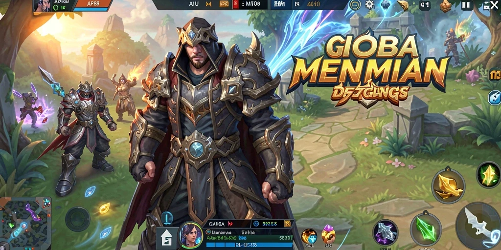 Gameplay seru API88 dengan aksi MOBA yang memperlihatkan pertarungan epik.
