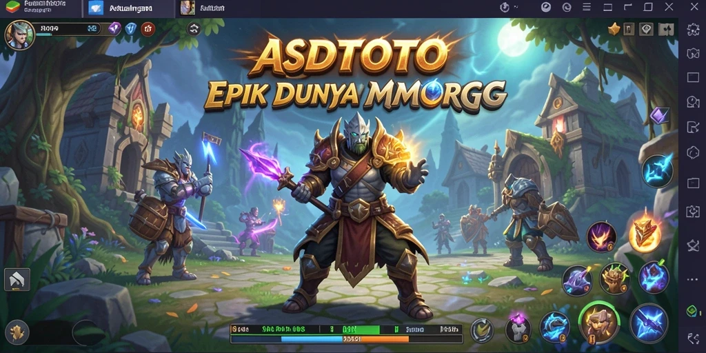 Tampilan gameplay ASDTOTO yang penuh aksi dan petualangan epik.