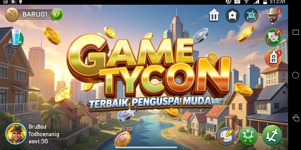 Screenshot utama BARU01 menampilkan gameplay seru dan menantang.