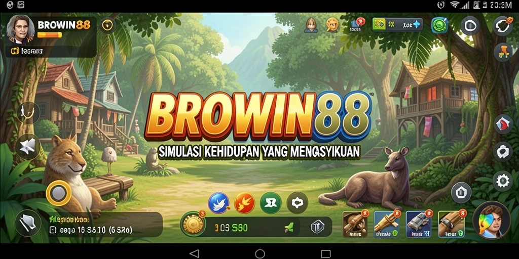 Tampilan gameplay BROWIN88 yang menarik dan interaktif.