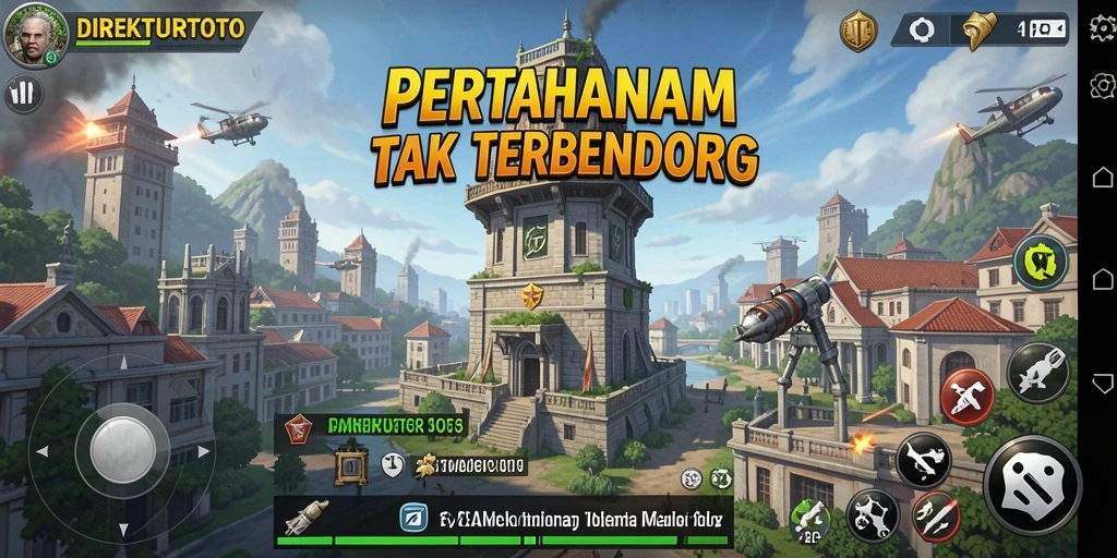 Tampilan aksi pertahanan menara yang mendebarkan di DIREKTURTOTO.