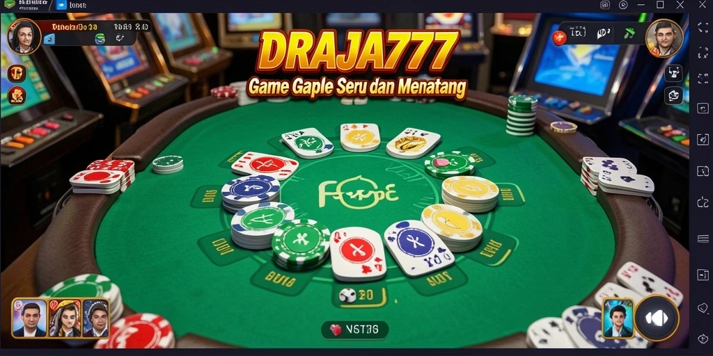Tampilan gameplay DRAJA777 yang menarik dan interaktif.