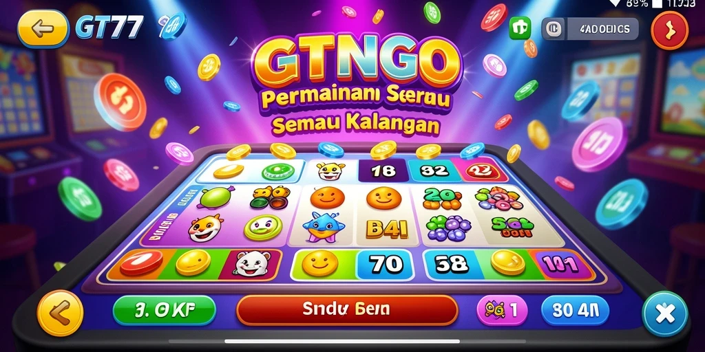 Tampilan gameplay seru dari GT777 yang memukau.