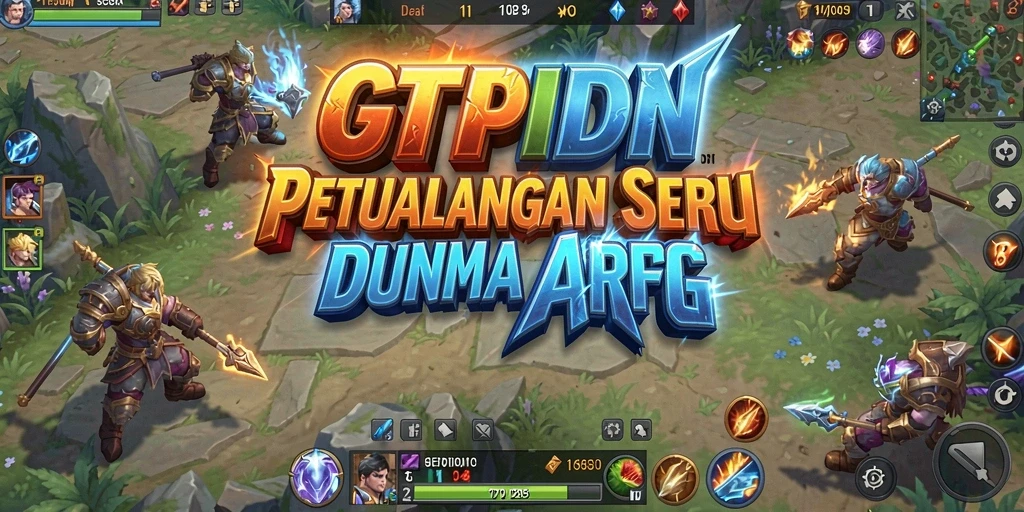 Screenshot gameplay GTPIDN yang menampilkan aksi seru di dunia ARPG.