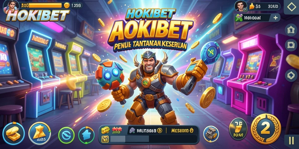 Tampilan gameplay HOKIBET yang penuh aksi dan seru.