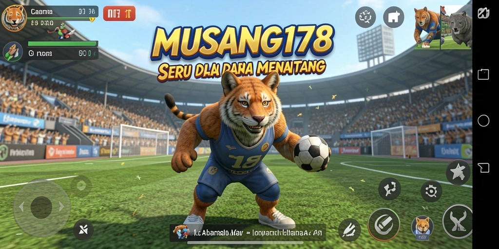 Tampilan gameplay menegangkan dari MUSANG178 yang seru dan interaktif.