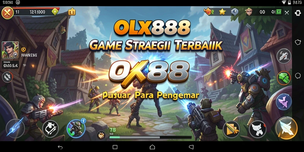 Tampilan menarik dari gameplay OLX888 dalam aksi strategi.
