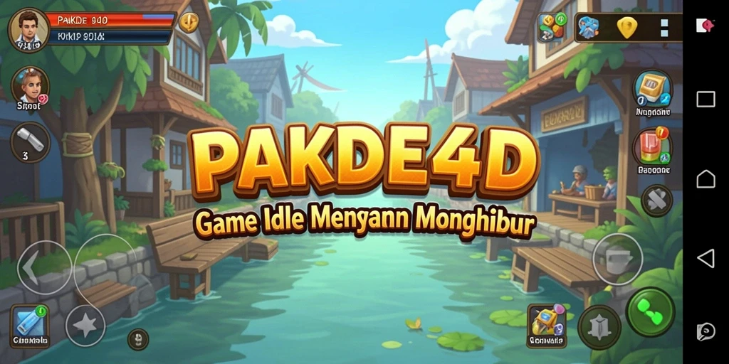 Tampilan gameplay PAKDE4D yang seru dan menarik.