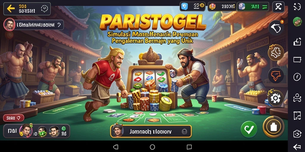 Gameplay PARISTOGEL yang menarik dan interaktif.